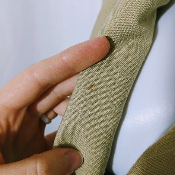 Vintage Ms. Chaus Tan Double Breasted Blazer Size M - Picture 7 of 7